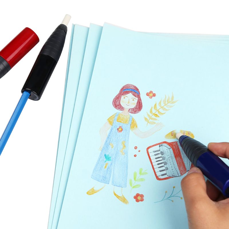 School Pencil Sharpener Rotating Single-hole Eraser Rubber Pencil Sharpener Student Stationery School Art Supplies