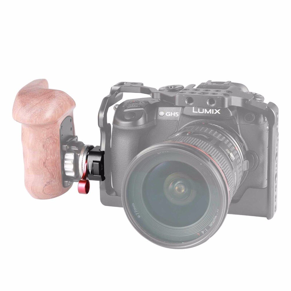 SmallRig Quick Release Clamp NATO Clamp to Arri Rosette Mount Quick Release attach with Camera Side Handle Grip Camera Rig 2046B