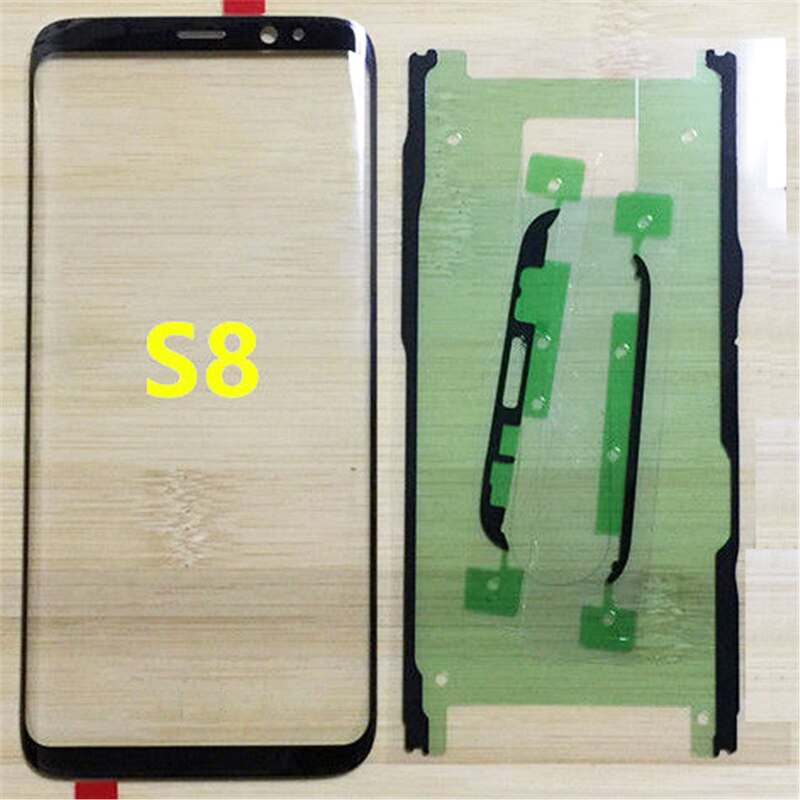 Für Samsung Galaxy S8 S9 Plus S8 + S9 + Hinweis 8 9 S10e LCD display outer touch panel bildschirm glas ersatz Front Glas Objektiv