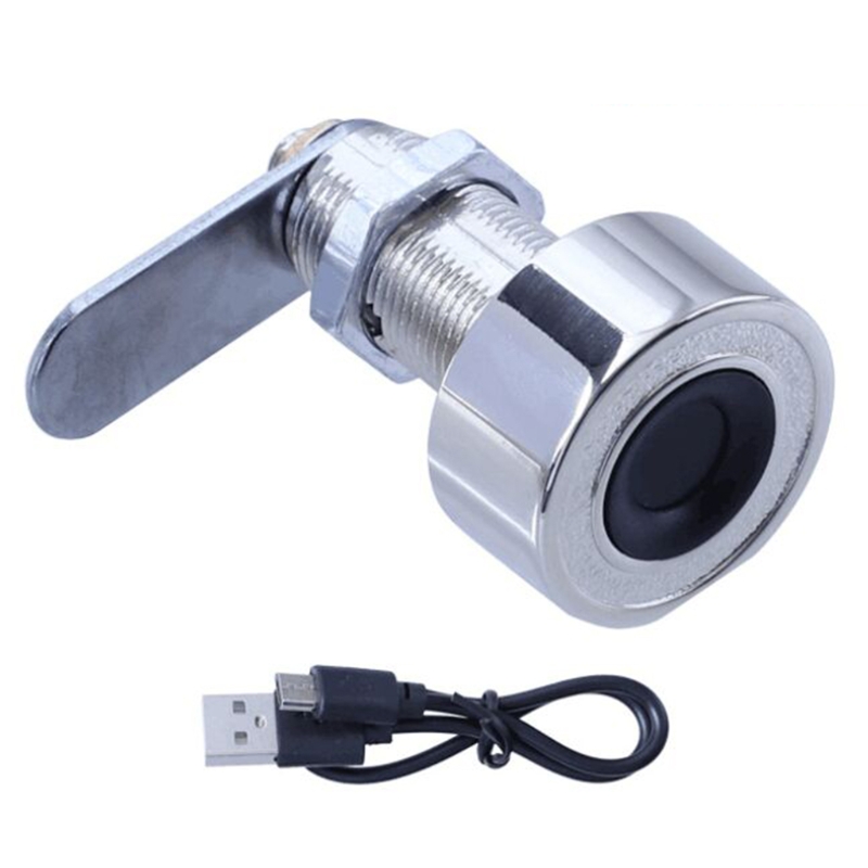 Enkele Open Kast Deur Intelligente Vingerafdruk Slot Voor Schoenenkast Boekenkast Archiefkast Professionele Efficiënt: 20-S