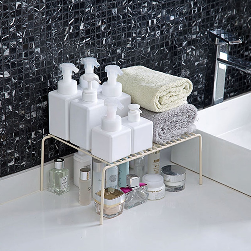 Estante de almacenamiento de cocina ajustable armario de cocina organizador de cocina de estante organizador de zapatos de armario Organizadores de ahorro de espacio