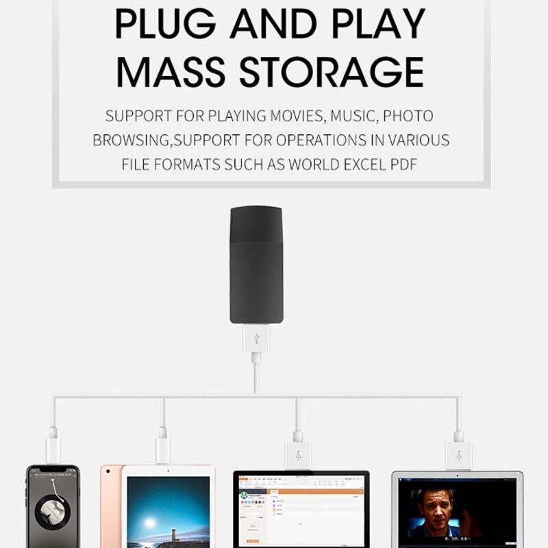 Tarjeta de memoria Micro SD 2in1 USB 2,0 TF adaptador de lector para iPhone iPad ordenador portátil