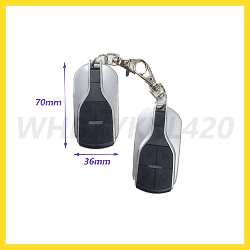 Dla KUGOO g-Wzmacniacz elektryczny skuter wodoodporny alarm 36V/48V bezprzewodowy pilot zdalnego sterowania akcesoria blokady alarmu