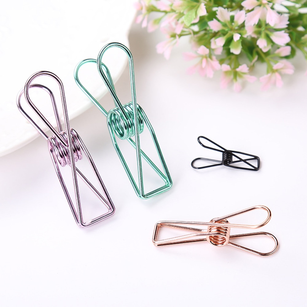 3 pièces/lot mignon pince à poisson évider métal liant Clips Notes lettre trombone fournitures de bureau rétro Photo livre stockage pince