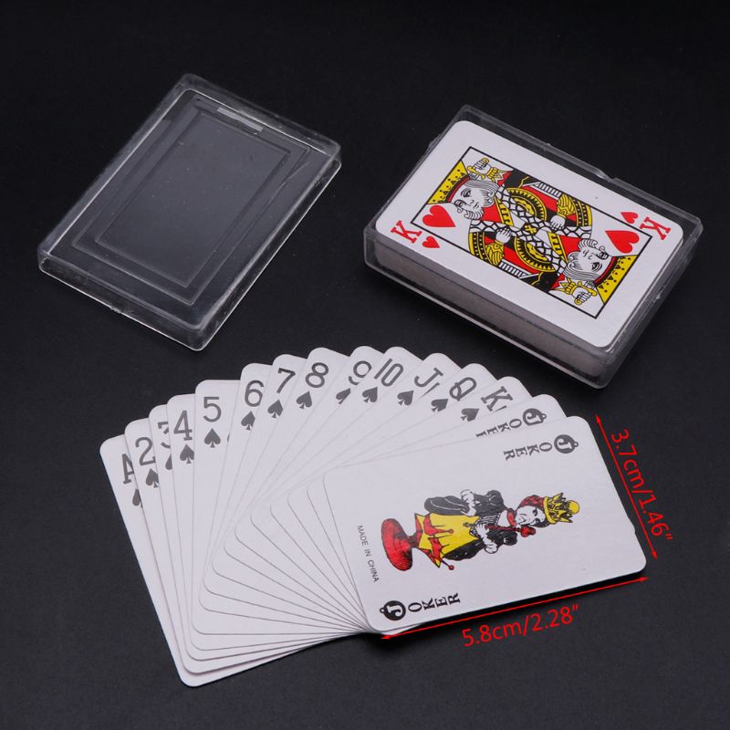 Texas Hold'em Mini Poker Home Decoratie Reizen Draagbare Speelkaart Bordspel