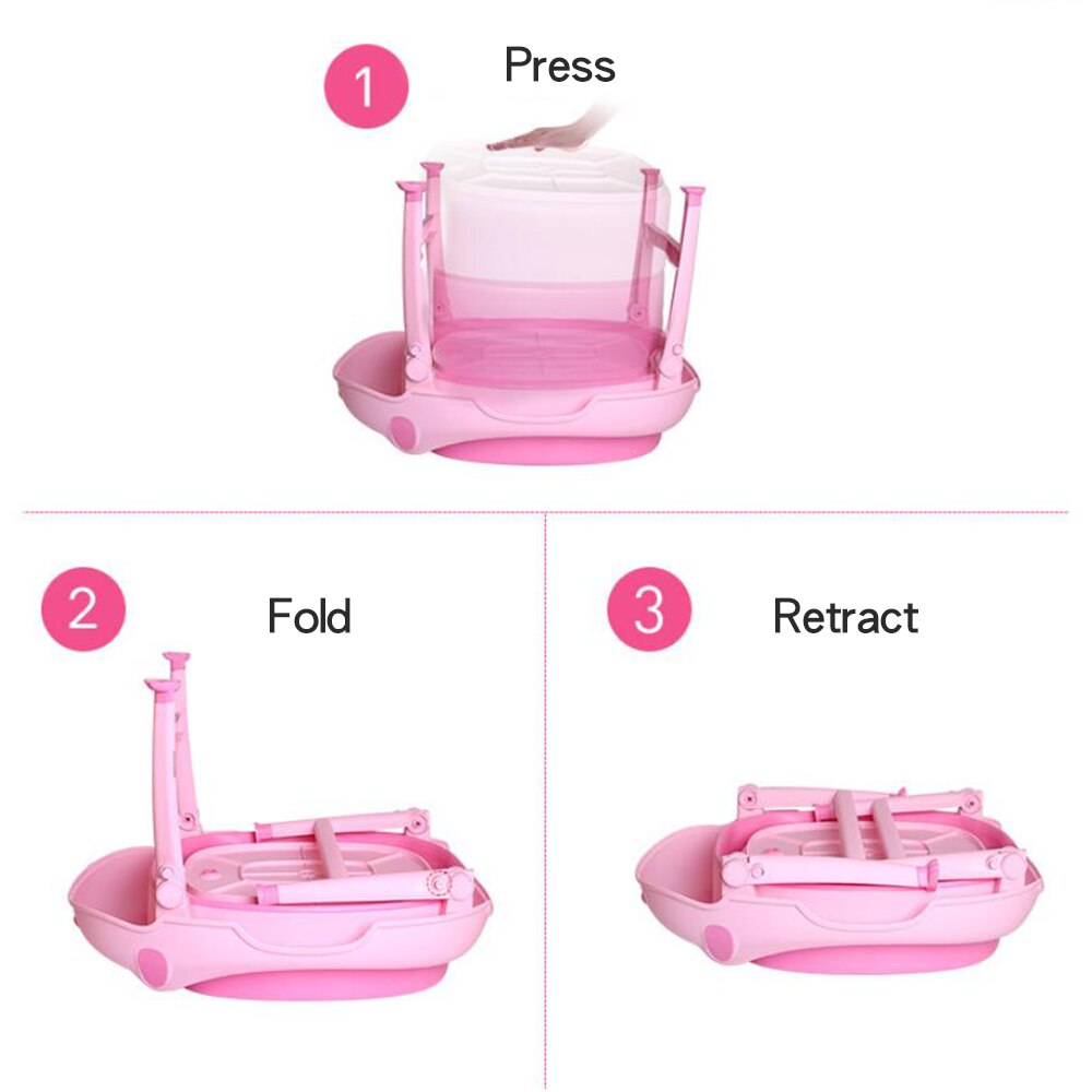 Wonderlife Folding children's bath tub large baby bath tub baby bath tub bath tub bath tub