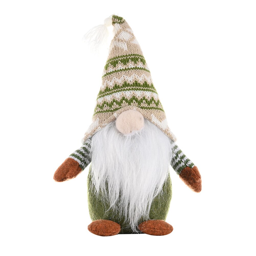 Cartoon kerstman gezichtloos decoratief pop pluche elf speelgoed kinderbenodigdheden kerstversieringen voor thuis jaar: 1