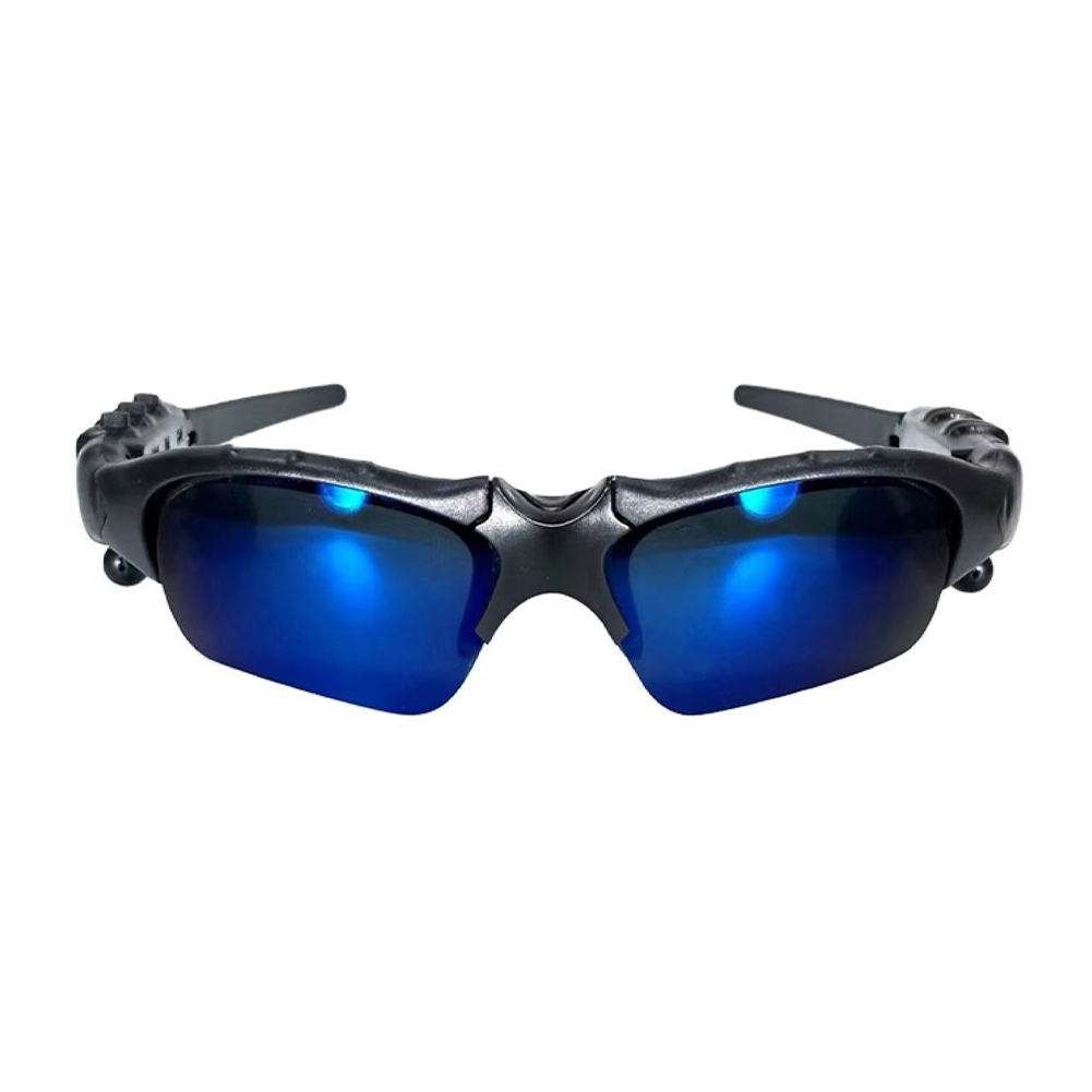 Deportes Estéreo Inalámbrico Bluetooth Ciclismo Gafas de sol 5.0 Auriculares Teléfono Polarizado Conducción Gafas de sol/mp3 Montar Ojos Gafas: Negro