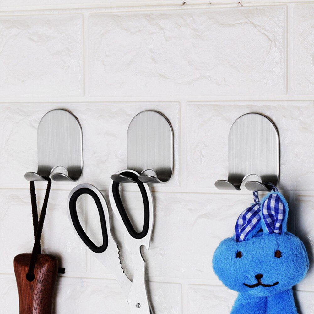 Self-adhesive Home Office Wall Adhesive Space Aluminum Plug Socket Holder Hanger Wall Storage Hook Power Plug Holder Many Colors