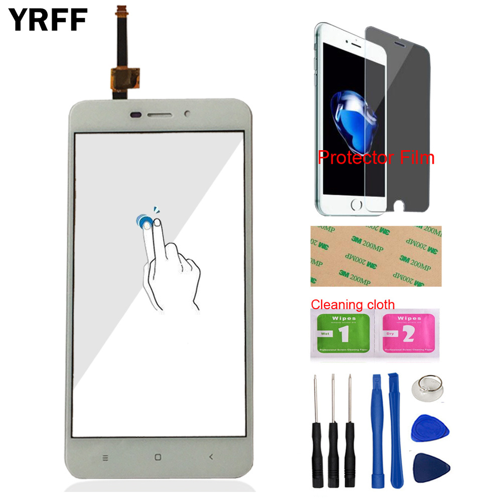 Voor Xiaomi Redmi 4A Touch Screen Digitizer Panel Glas Sensor Gereedschap Telefoon Protector Film