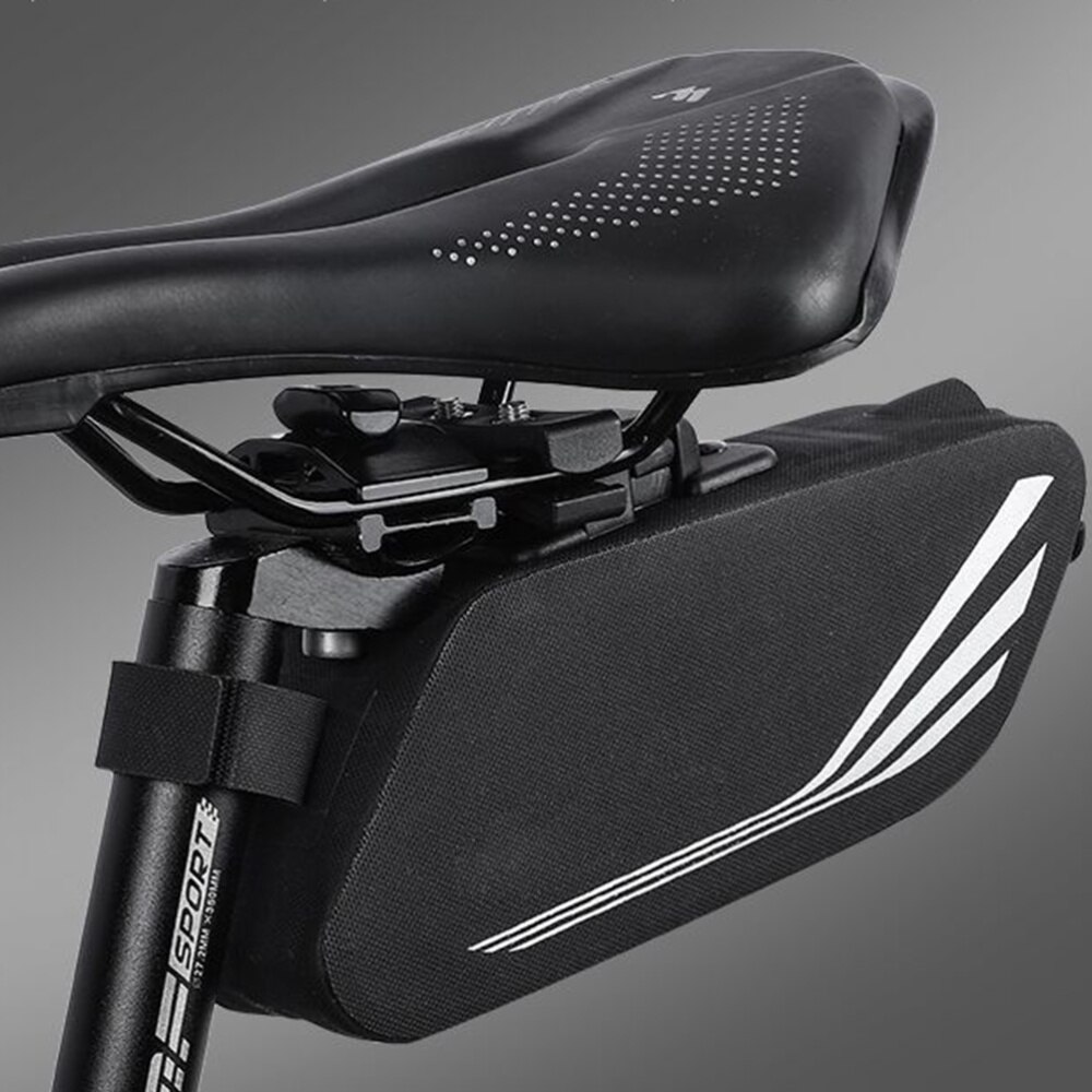 1Pc Bike Achterbank Tas Duurzaam Stijlvolle Cool Bike Container Fiets Accessoires Opslag Pouch Skischoen Fietsen Opslag B: Default Title