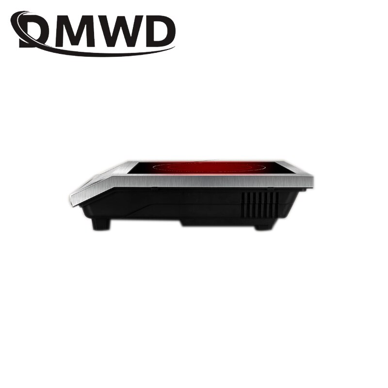 DMWD Commercial 3500W Electromagnetic Induction Cooker Waterproof Hotpot Heating Cooktop Soup Stir-fry Cooking Stove EU US plug