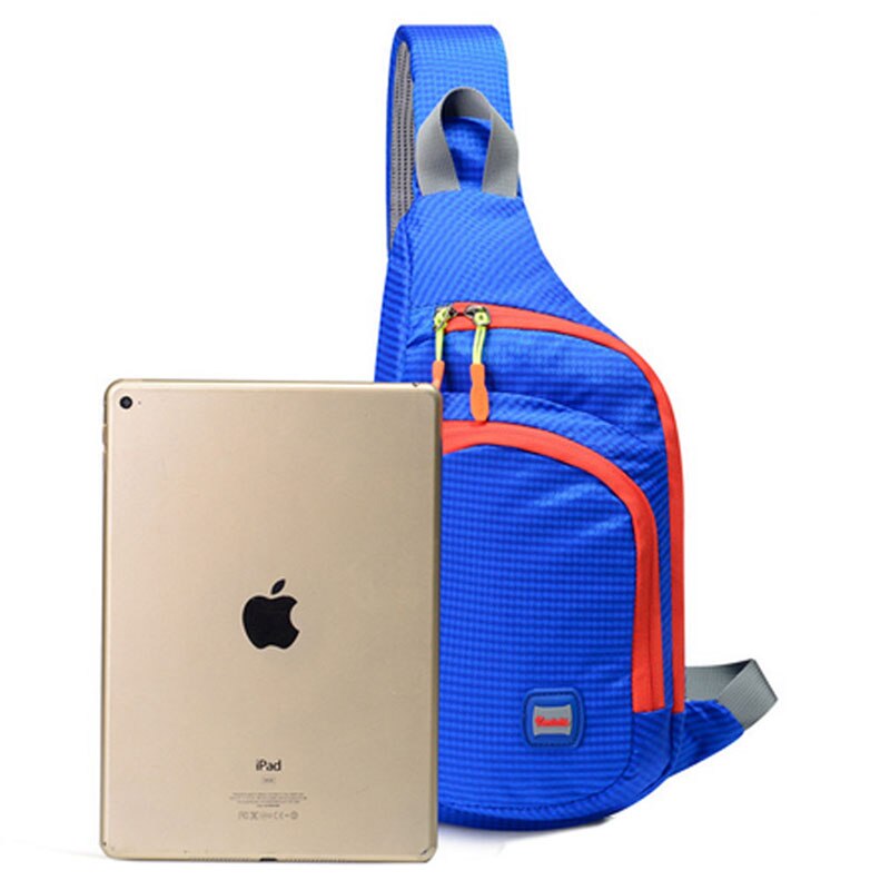 Unisex nylon heren dames waterdichte nylon schoudertas schoudertas reizen kamperen paardrijden