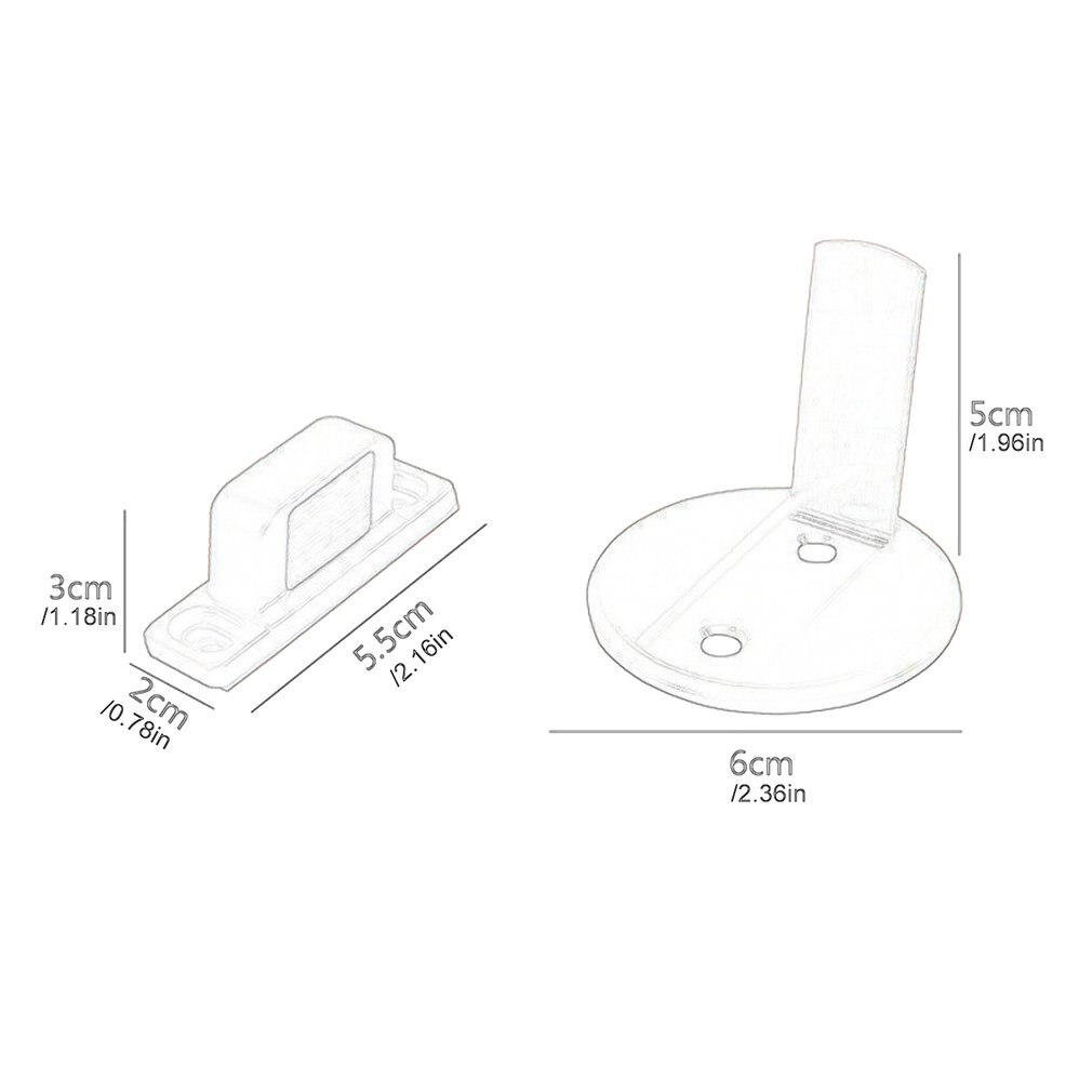 Magnetic Door Holder Stopper Invisible Doorstop Wall Floor Mount Safety Catch Zinc Alloy Gate Resistor Doorstop Door Holder
