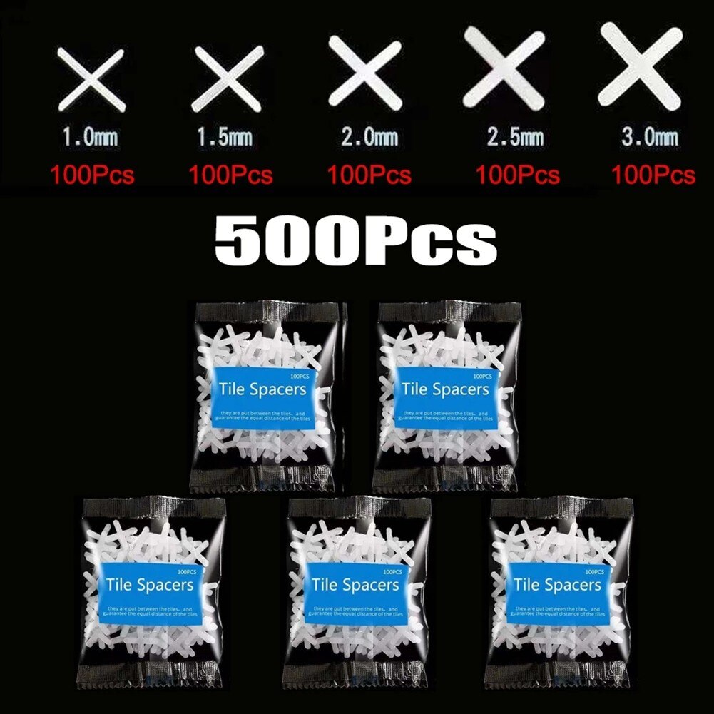 653* Reusable Tile Leveling System Wall Floor Tile Leveler Spacers With Wrench Tile Laying Anti Lippage Construction Tool