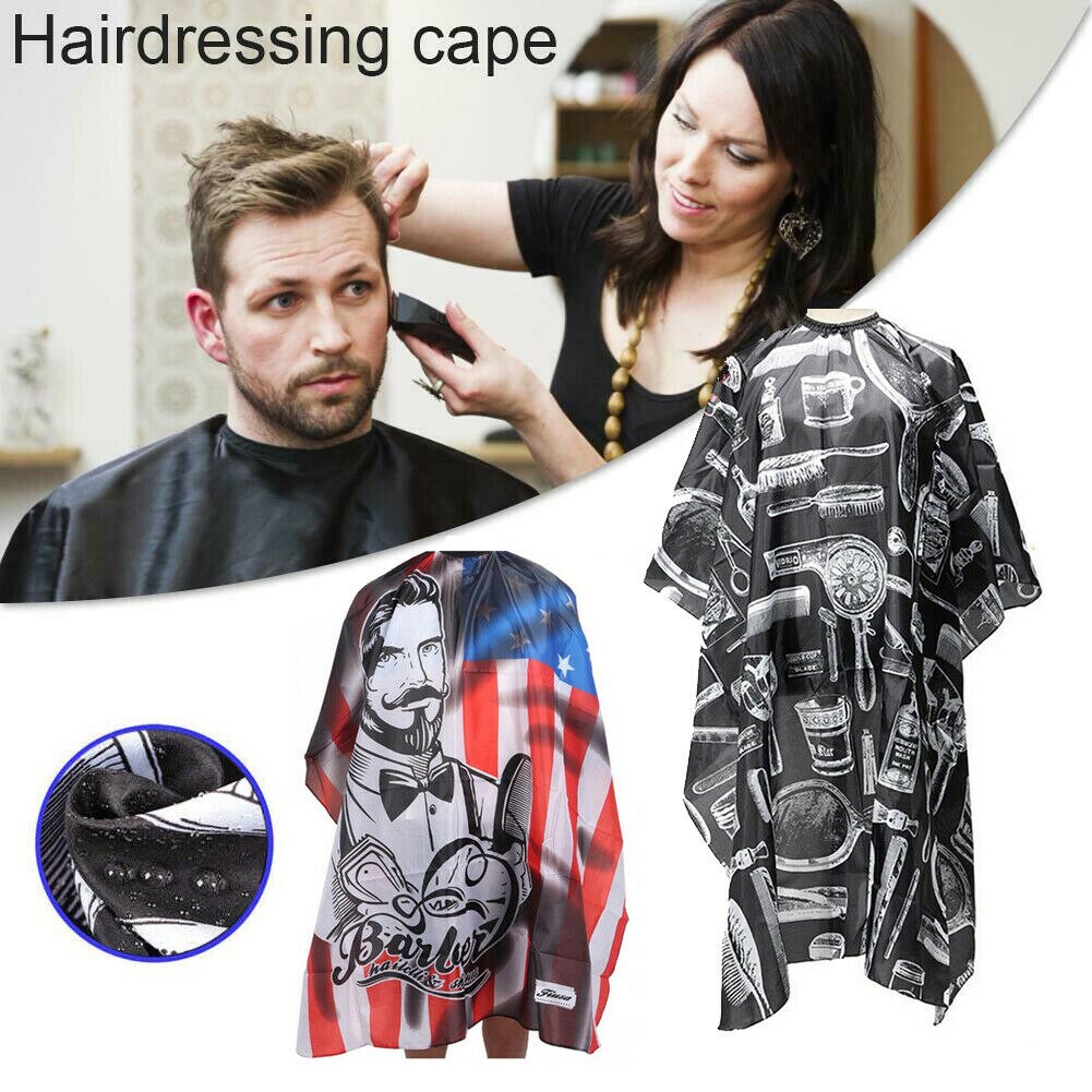Voksen hår klippe kappe salong frisør frisør kjole dekke barber klut forkle unisex