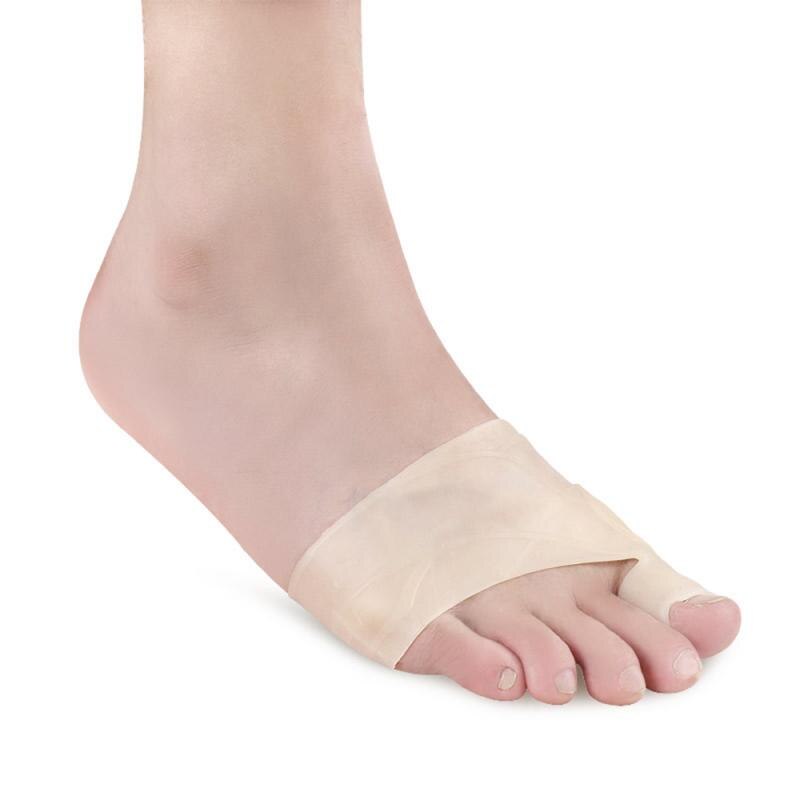 Isovarvas päällekkäisyys silikoni hallux valgus korjain varpaan erottimet nuppi korjaimet jalka sormi halkaisija varpaan suoja ortoosi: Iho