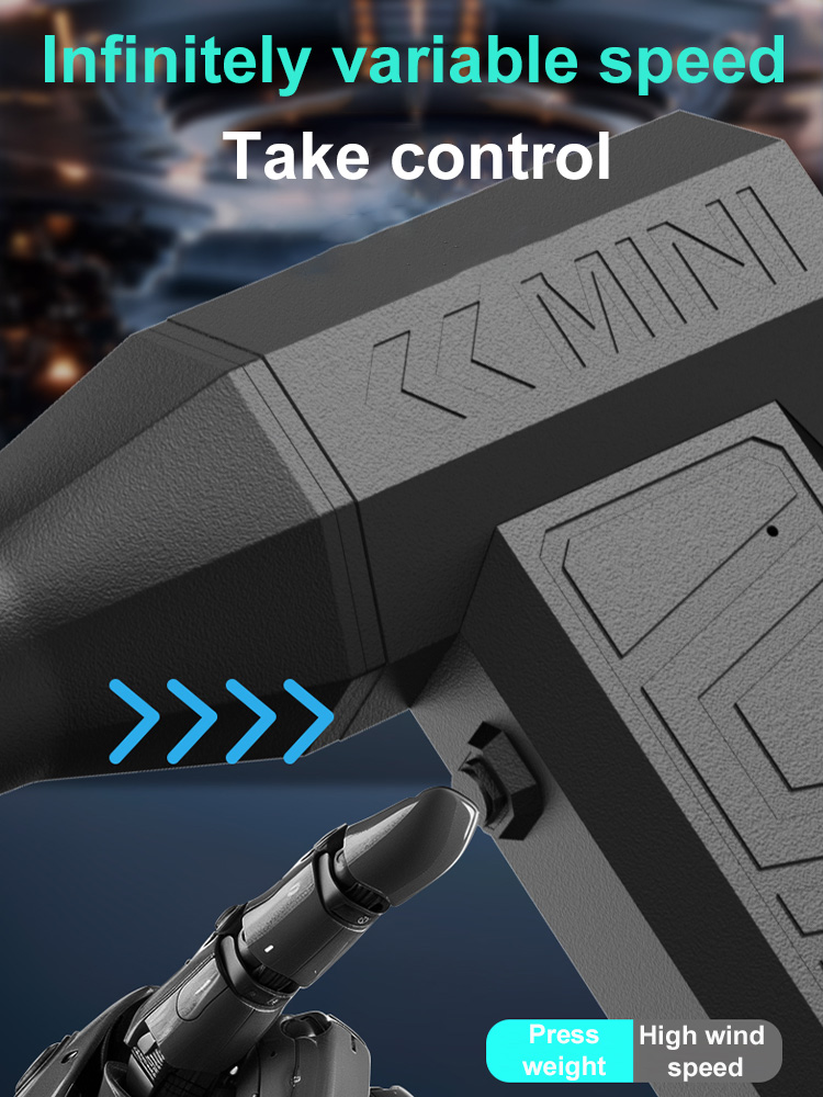 Turbo Fan Jet Blower 200000 RPM draadloze luchtblazer Type-C Opladen Turbo gewelddadige ventilator Borstelloze elektrische luchtstofdoek Autoverstoffen