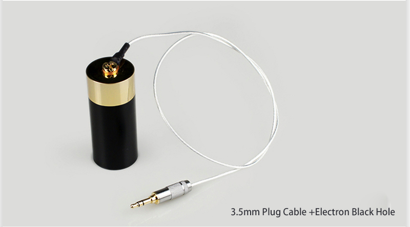 HiFi Audio- Kabel Boden Schleife Lärm Isolator GND Elektron Schwarz See Beseitigen Statische Elektrizität Energie Luftreiniger Elektronische: 3XS / Licht Grau