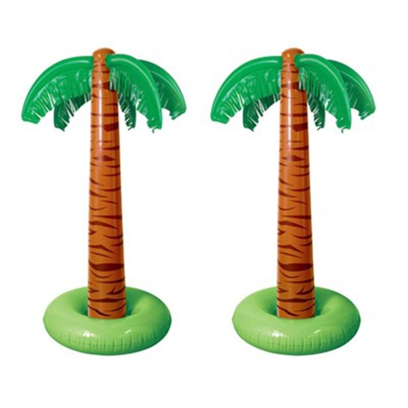 90cm Aufblasbare Tropical Palm Baum Pool Strand Party Decor Spielzeug Outdoor Liefert