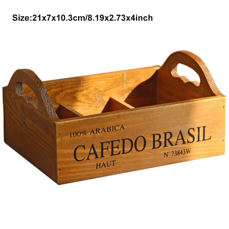 Maceta de madera para plantas suculentas maceta para jardinería suministros de Jardín de plantas: 210x70mm