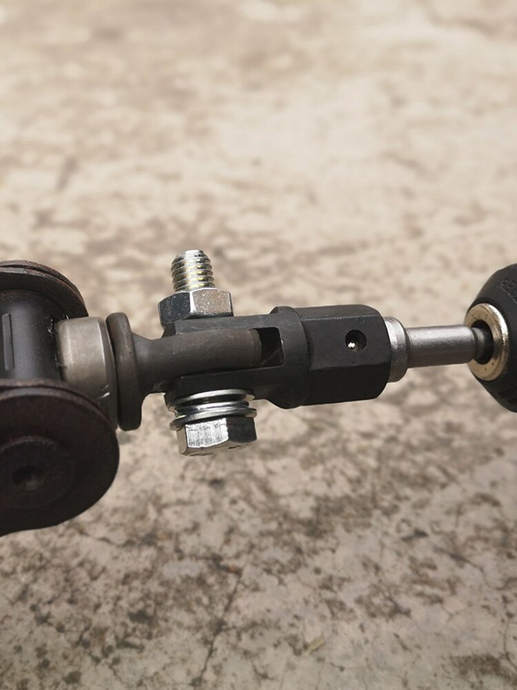 Scissor Jack Adapter With 1/2 Inch Chrome Vanadium Steel Socket Adapter Drive Impact Wrench Fit Jacks Power Drill Accessories