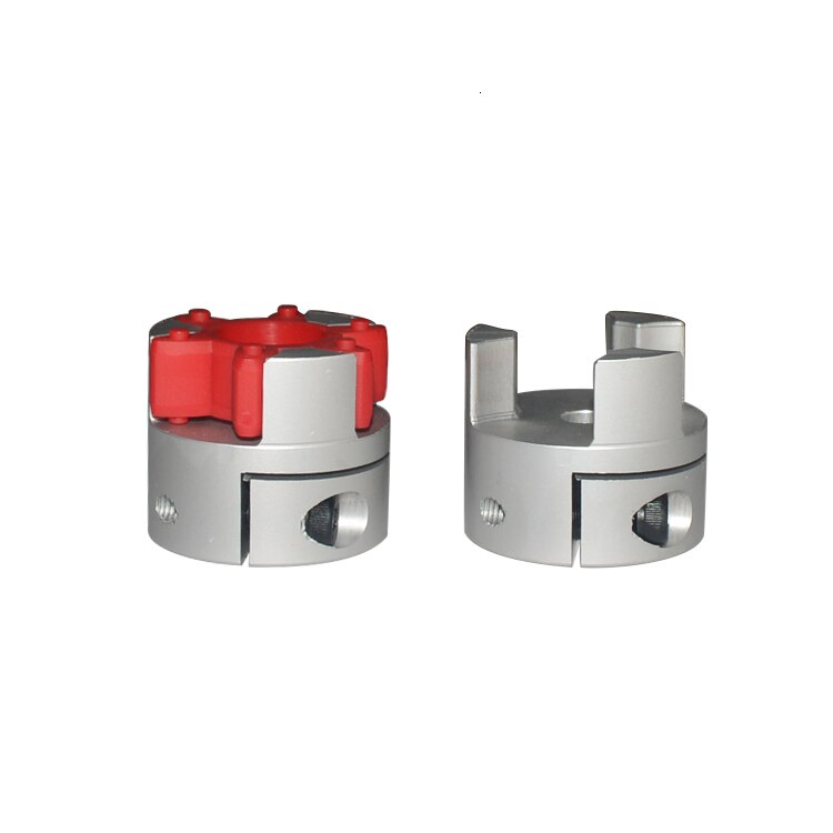 ball screw coupling diameter 40mm length 55mm plum shaped clamping flexible coupling shaft coupler encoder stepper motor