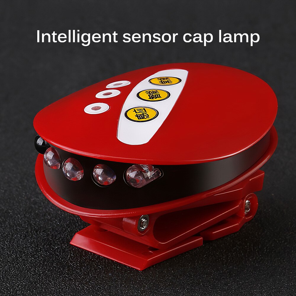 LED Headlight Cap Chuck Light Super Bright Headlight Night Fishing Headlight Flashlight Outdoor Headlight Long Distance