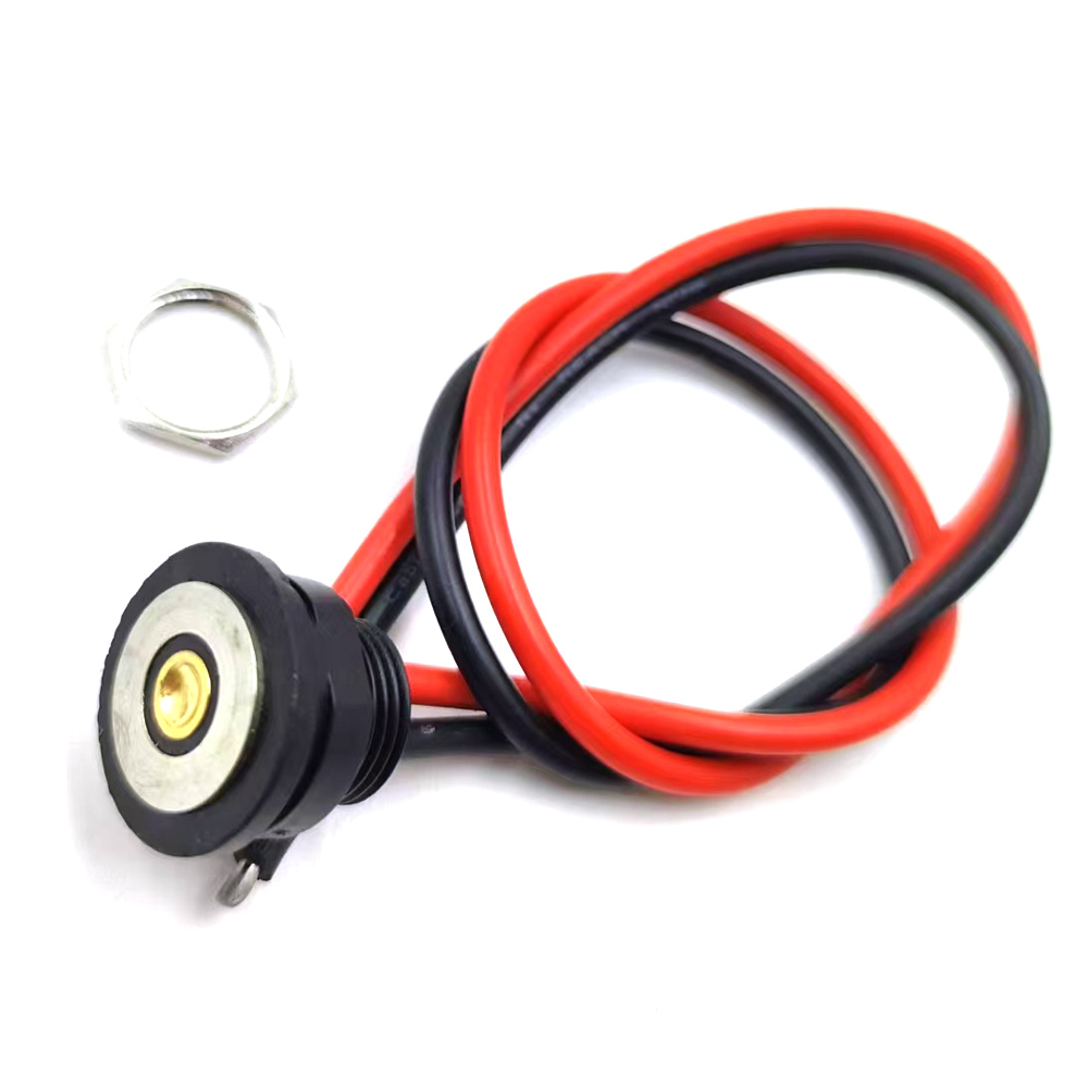 10a high current magnetic charging cable single core contact pogopin connector male and female connector magnetic data cable
