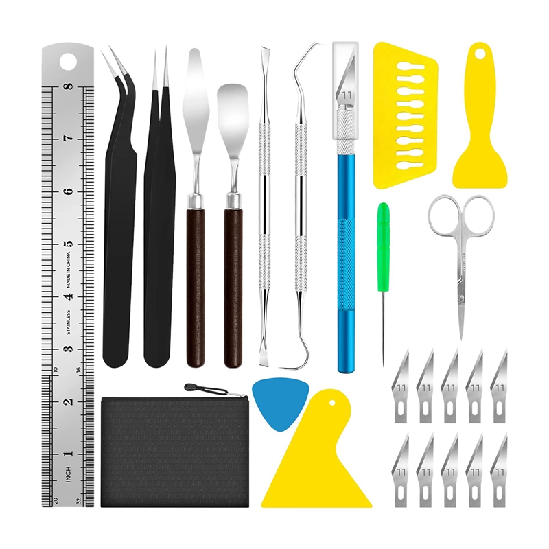Vinyl Lettering Tools GTBL 25 Pcs Weeding Tools Vinyl Tools Weeding Tool... – Grandado