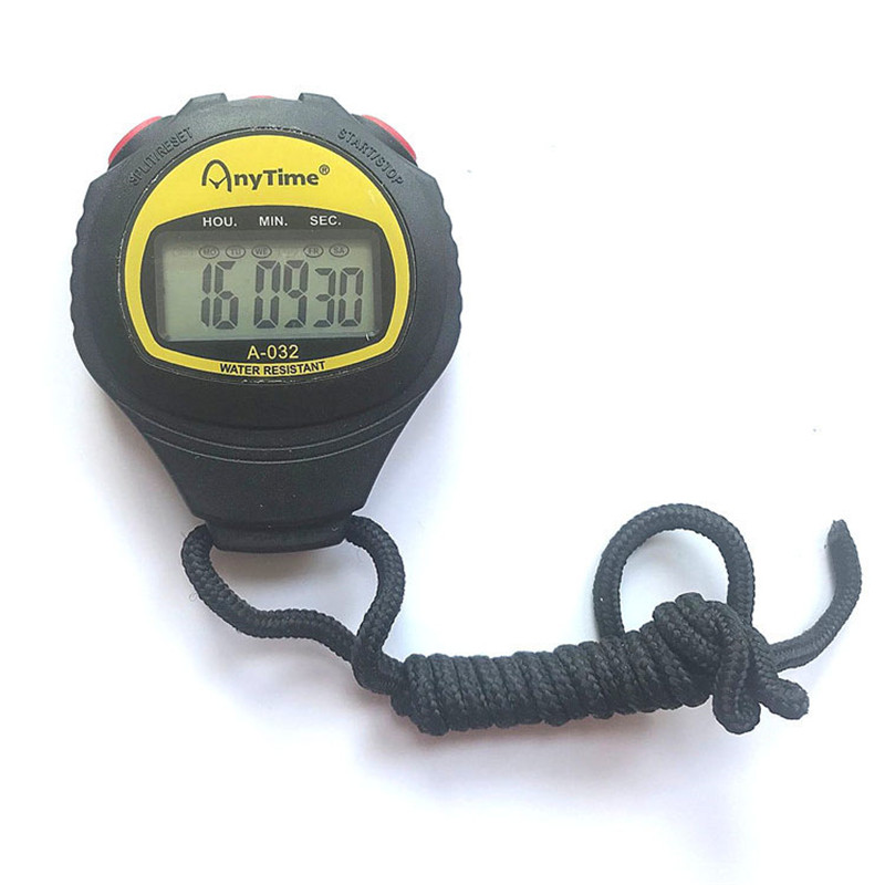 Multifunction Digital LCD Sport Stopwatch Electronic Stopwatch Chronograph Timer Counter Alarm Sport Watches Fitness Accessories
