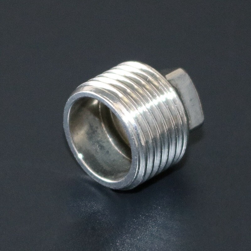 1/2" 3/4" 1" Male Female Thread Stainless Steel End Cap Drain Plug Plumbing Water Pipe Fittings PVC Pipe Water Stop Parts