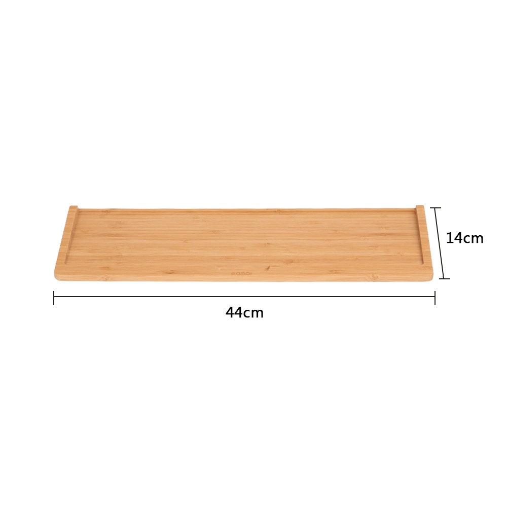 Soporte de teclado SAMDI SD-006Wa-3, soporte de base para bandeja de teclado de bambú para Apple, soporte estándar para teclado IMac