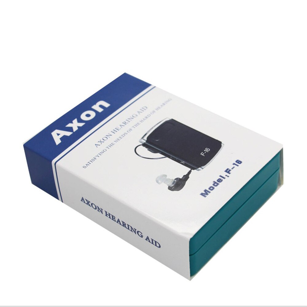 Axon F-16 Pocket High Power Wired Box Hoortoestellen Voice Geluidsversterkers Milieu Lage Noise Gehoorapparaat Oor Gezondheidszorg