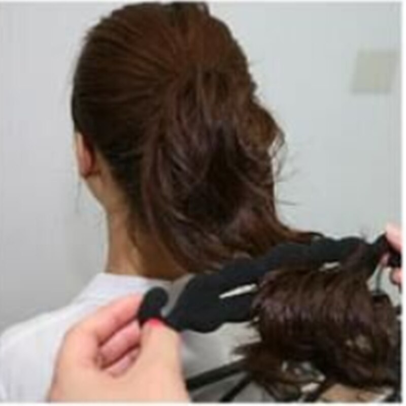 Esponja de espuma mágica para mujer, disco capilar, dispositivo para el cabello, moño desordenado rápido, pinzas para el pelo, herramientas para el cabello, 1 ud.