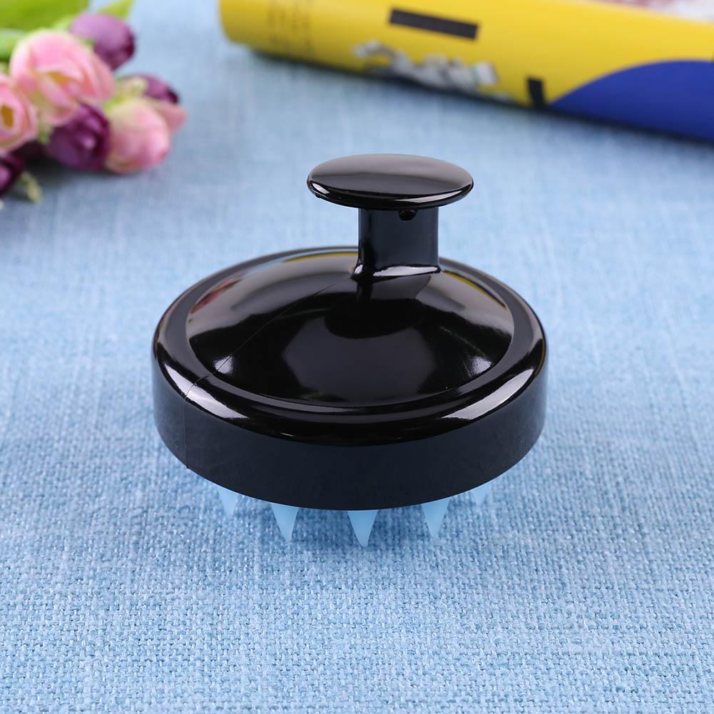 Brosse de lavage des cheveux en Silicone, 1 pièce, peigne de Massage pour la tête et le corps