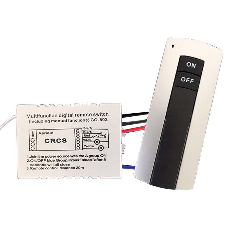 Home Wireless Light Switch 1 Channel 2 Channel 3 C... – Grandado