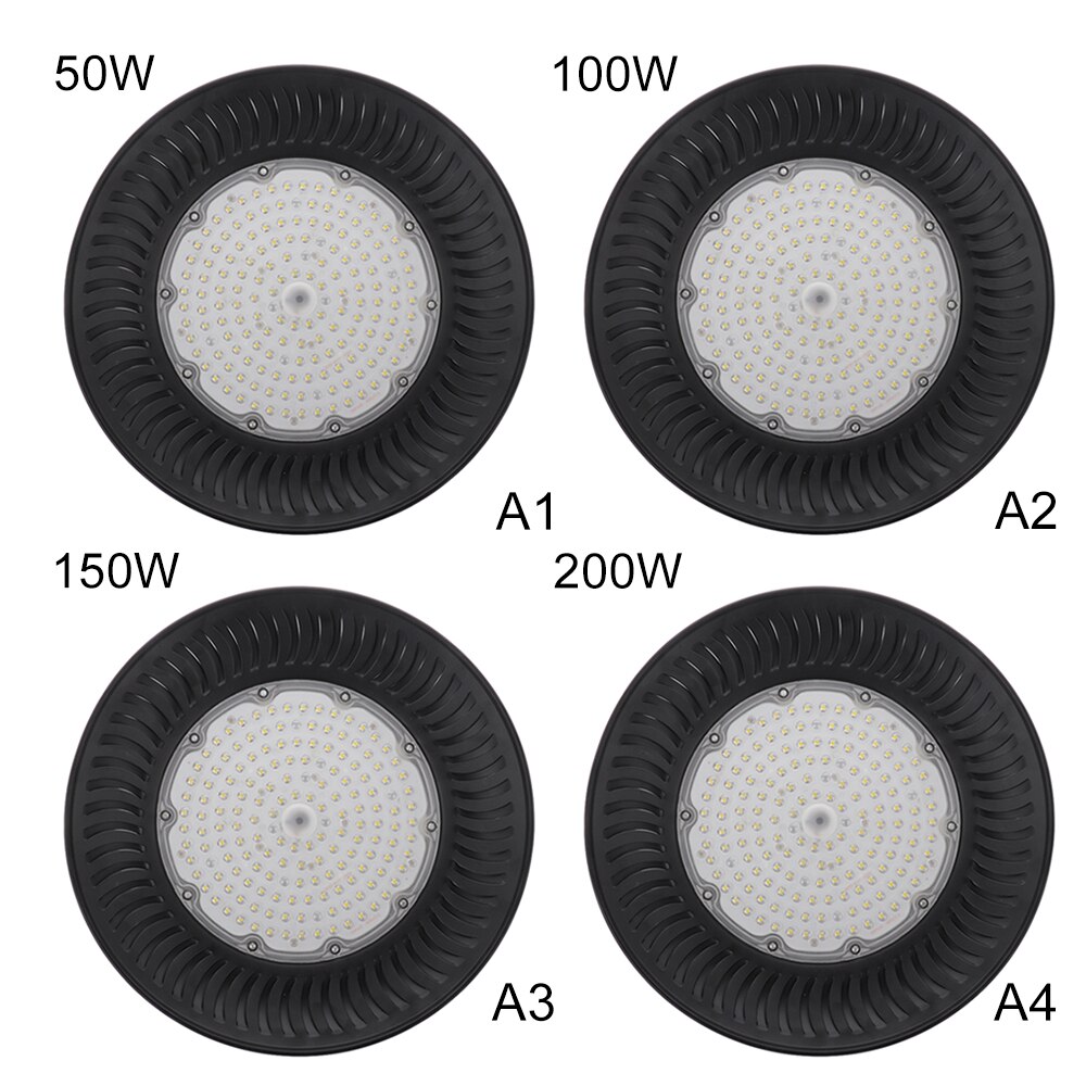 50w 100w 150w 200w LED High Bay Light Fixture 220v Daylight Industrial Commercial Lighting for Warehouse Workshop