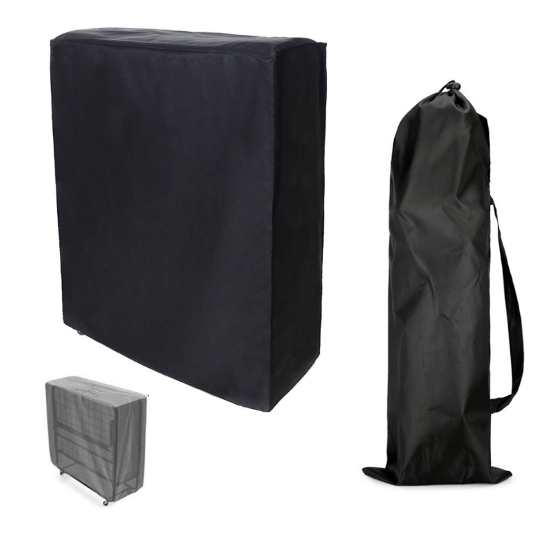2Set Klapstoel en Opklapbed Opberghoes, Geschikt voor Binnen Buiten Patio Bed Stoelhoes, Tuinmeubelhoezen: 190*200cm