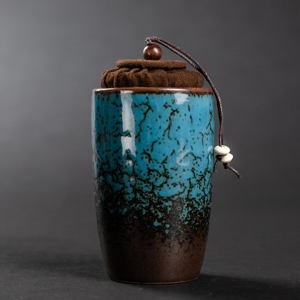 Large Tea Box Ceramic Crafts Tea Tanks Can Canister Collection Storage Container Tea Caddy Teaware Accessories Home Decor: 7