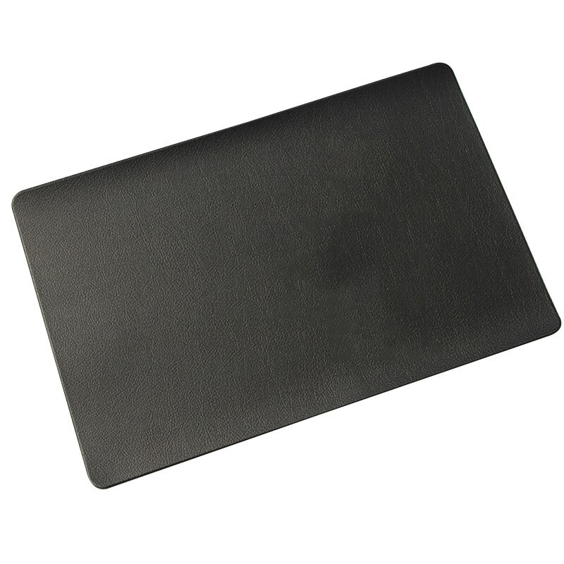 Extra Grote Siliconen Mat Hittebestendige Blad Waterdicht Pad Keuken Teller Protector Vinyl Craft Matten Antislip Tafel Placemat: black