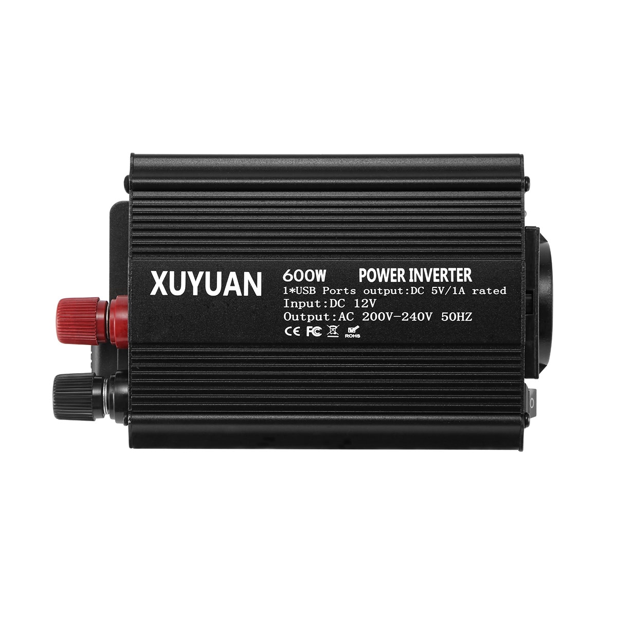 Ac 12v to 220v 600w bil inverter auto bil ström konverter växelriktare adapter belysning laddare ström konverter eu uttag