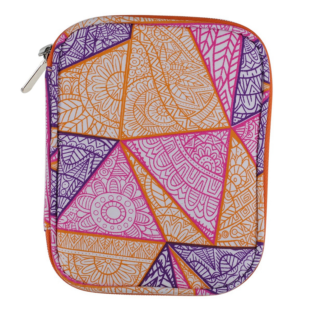 Ganci vuoti per uncinetto Borsa portaoggetti Borsa per organizer Custodia per kit per maglieria per aghi per uncinetto Forbici Righello Borsa per kit da cucito: MULTI