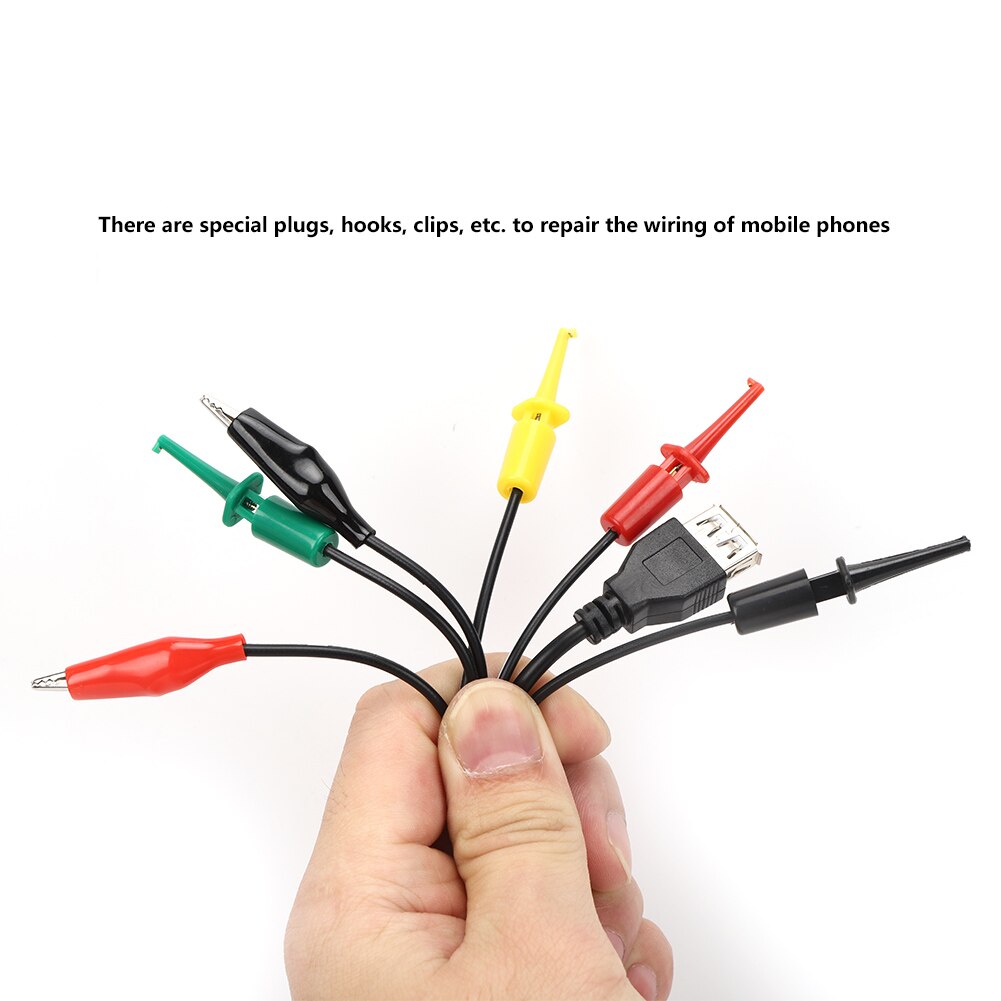 DC Stabilized Power Supply Cable Multi-Function Mobile Phone Repair Power Cord with USB Maintenance Power Cable