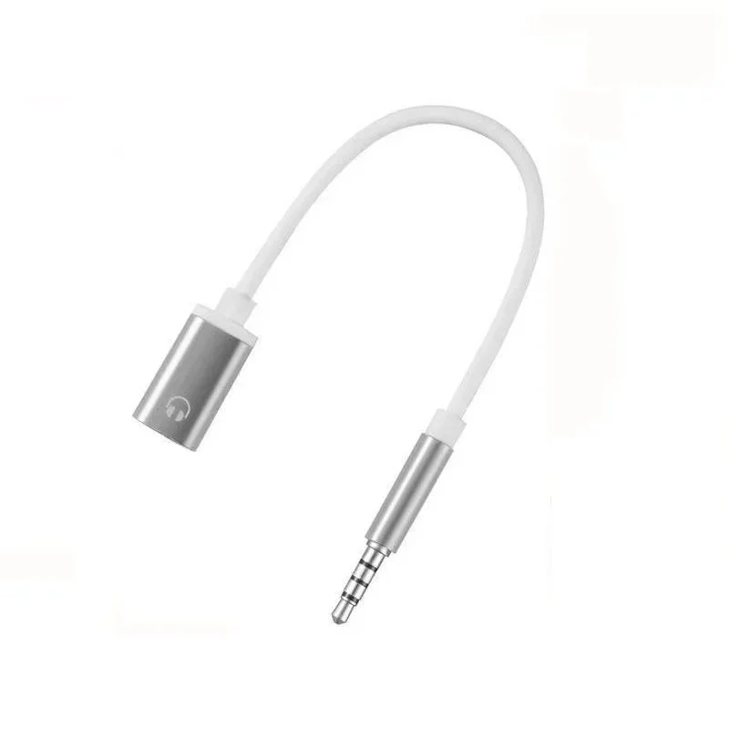 1pcs 3.5mm Male To Type-C Female Headphone Aux Cable Converter Type-C To Flat Headphone Round Head Adapter Cable: green