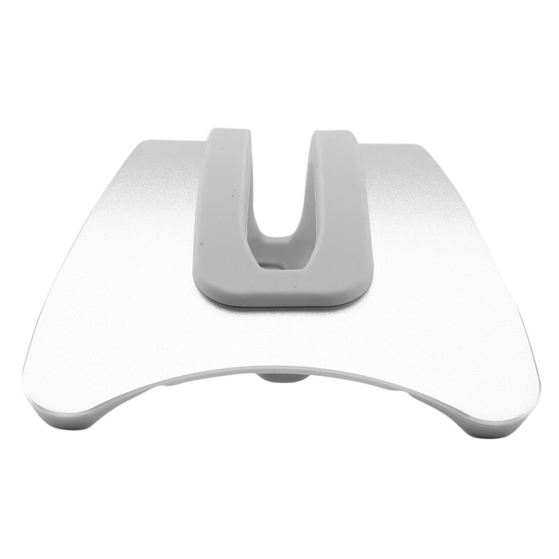 Platzsparender, vertikaler laptopständer aus aluminium, geeignet für laptop pro und air, mit 2 silikon-gel-pads