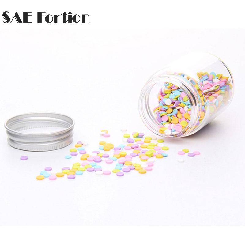 5pcs/Lot Handmade Party Decoration Bottles Mini Glass Bottles Vials Aluminum Cap Tiny Clear Glass Pill Bottle MNP2910
