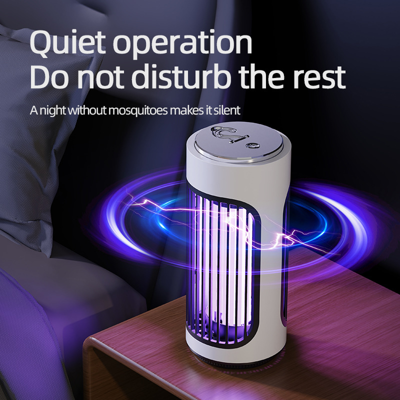 Xiaomi-Lámpara eléctrica antimosquitos, portátil, USB, carga rápida, lámpara antimosquitos para interiores, pared de escritorio, doble uso
