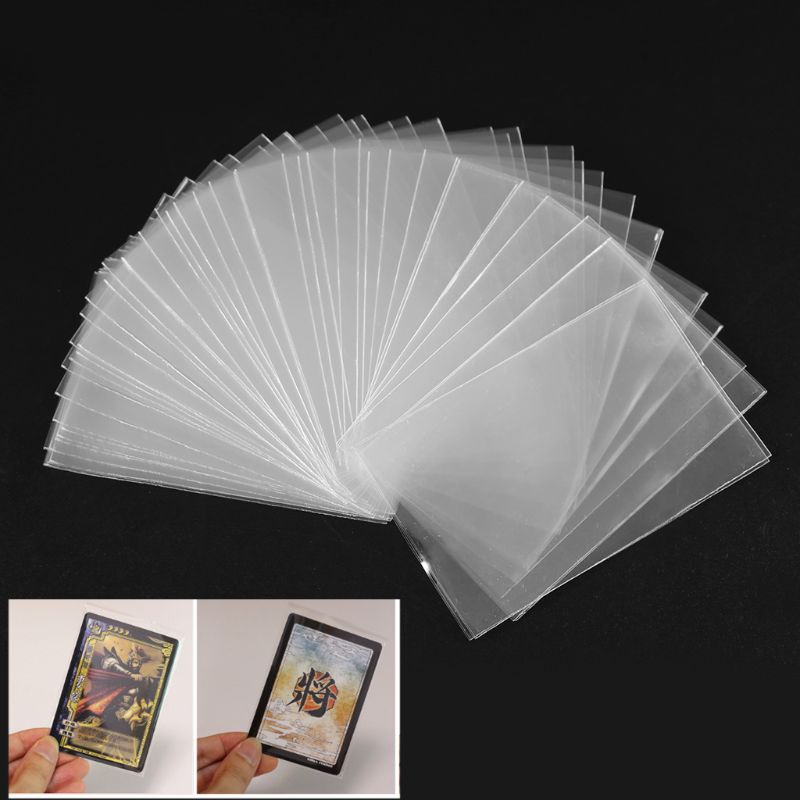 Fundas protectoras para cartas de póker, 100 Uds.