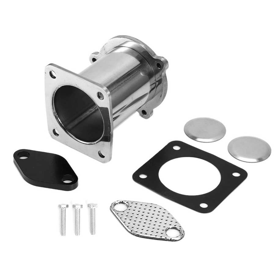 automobiles Exhaust Gas Recirculation Valve Stainless Steel Car Cooler Delete Removal Kit Fits for E87 E90 E60 E70